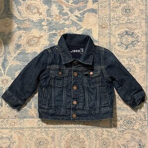 Gap Kids Dark Indigo Denim Jacket